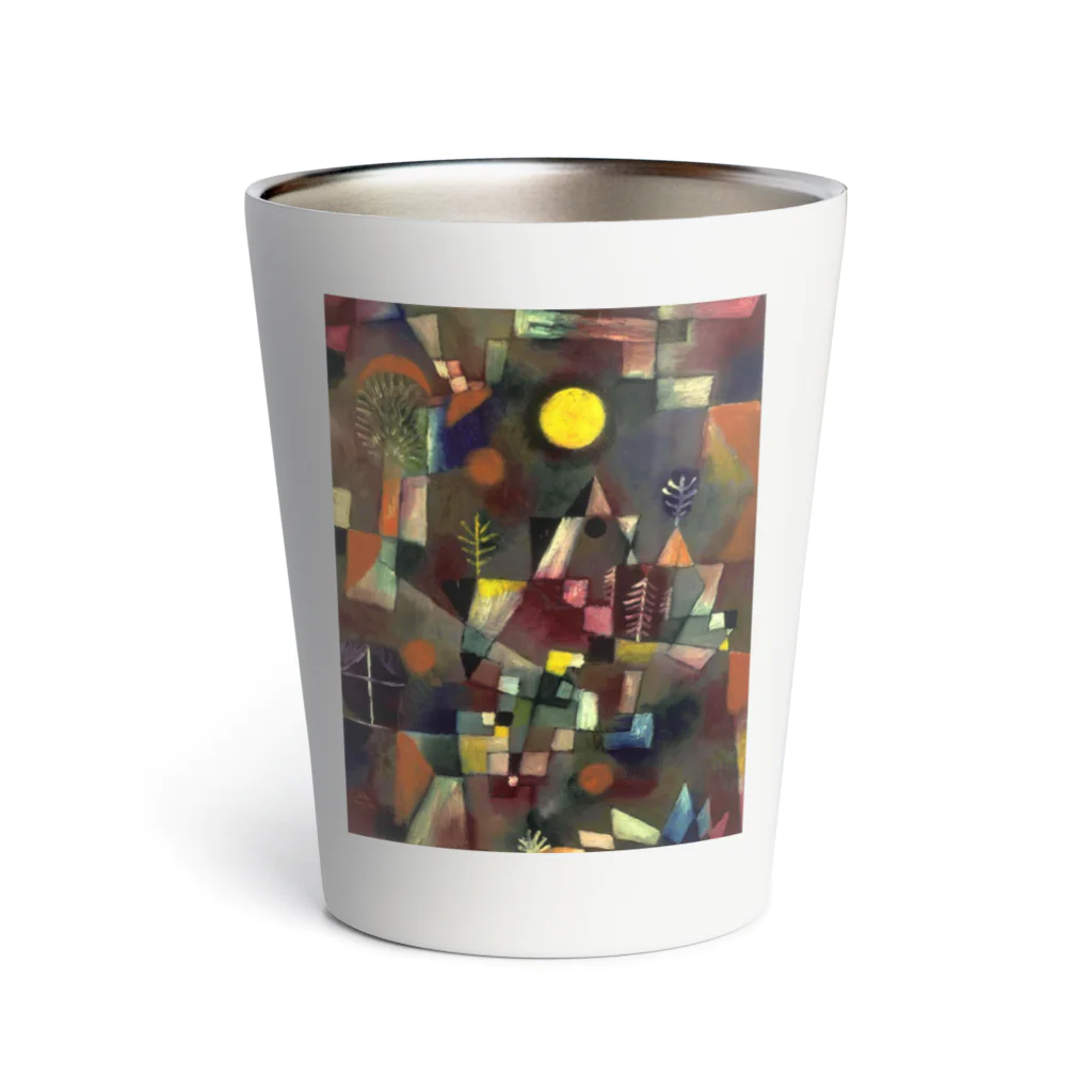 世界の絵画アートグッズのパウル・クレー 《満月》 Thermo Tumbler