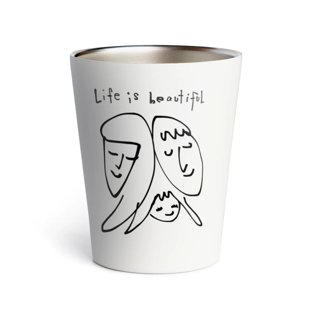 ノリコストアのLIFE is beautiful - 思い出すカップ - サーモタンブラー
