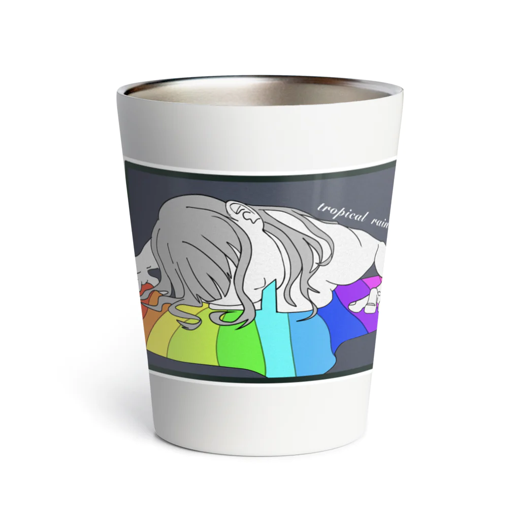 コンポタのtropical rainbow Thermo Tumbler