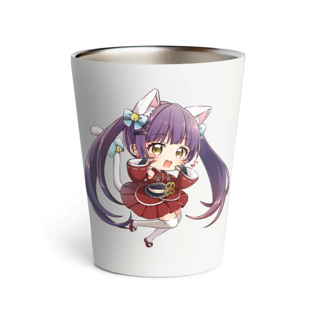 まなネコ❤️🐈のまなネコ にゃんにゃん♪ Thermo Tumbler