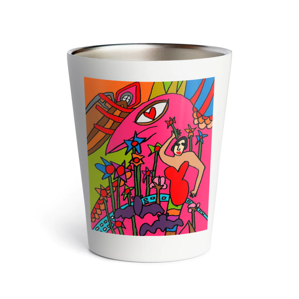 PINKMANのうーんマンボ！ Thermo Tumbler