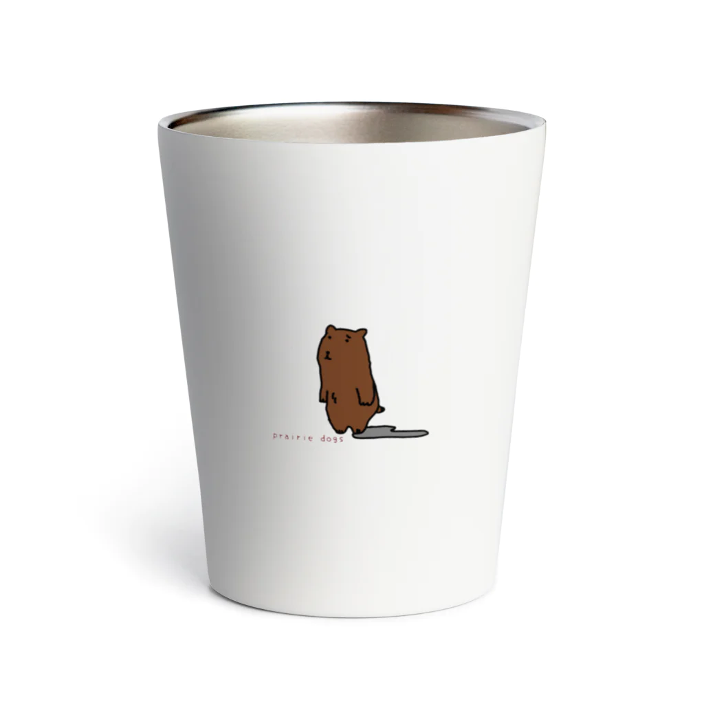 pinyako5502のprairiedogのたまちゃん Thermo Tumbler