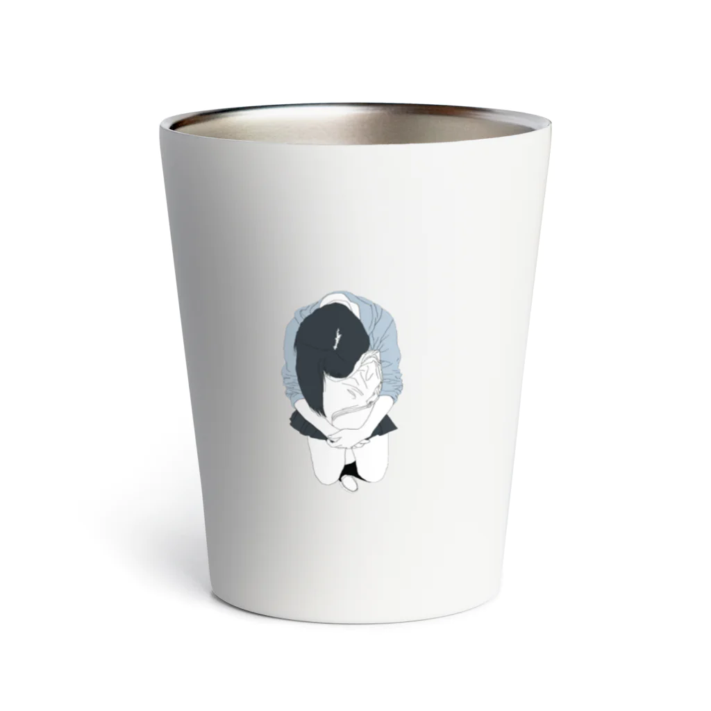 YUe@フェレットグッズ販売所のneteruko Thermo Tumbler