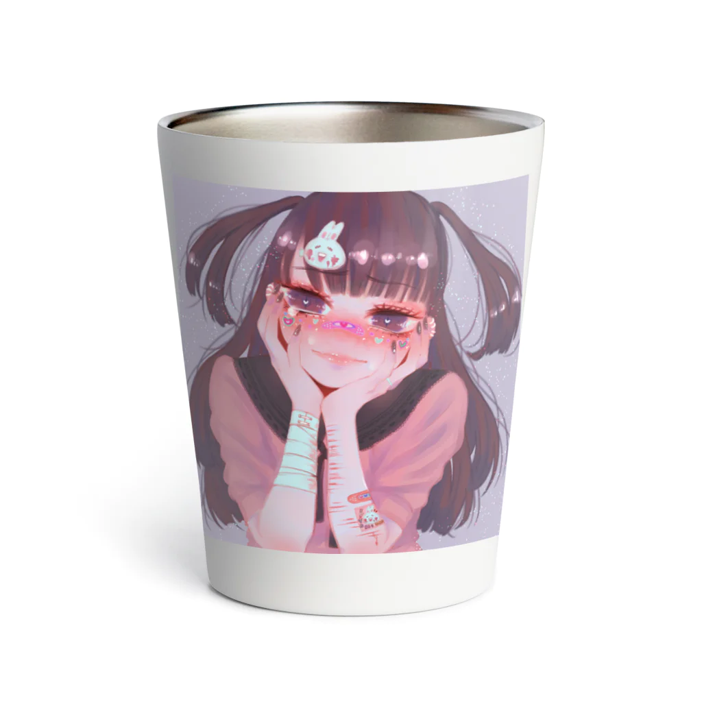 ALCOHOLICの推しメン(ヘラ)ちゃん Thermo Tumbler