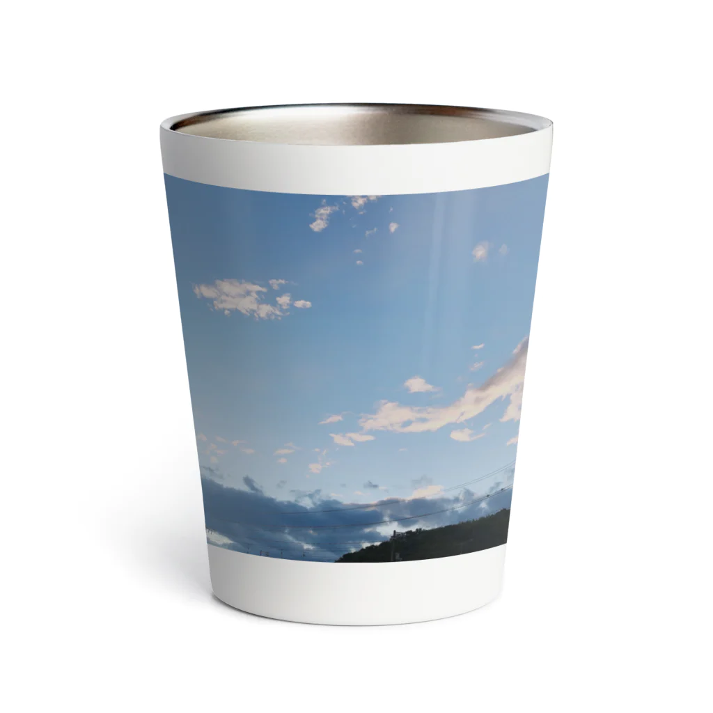 いろいろの夕ご飯はかぼちゃコロッケ Thermo Tumbler