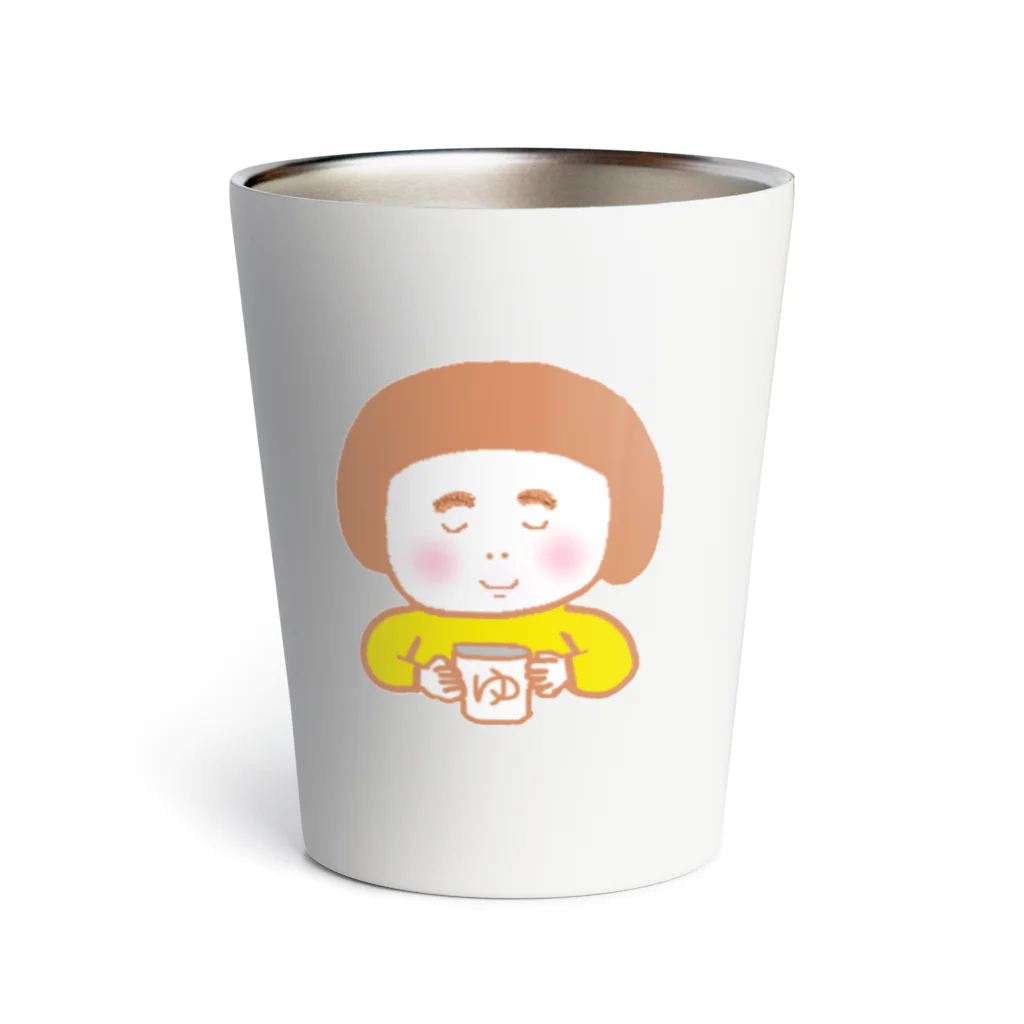 ごきげん山商店　のぼんちゃんです。 Thermo Tumbler