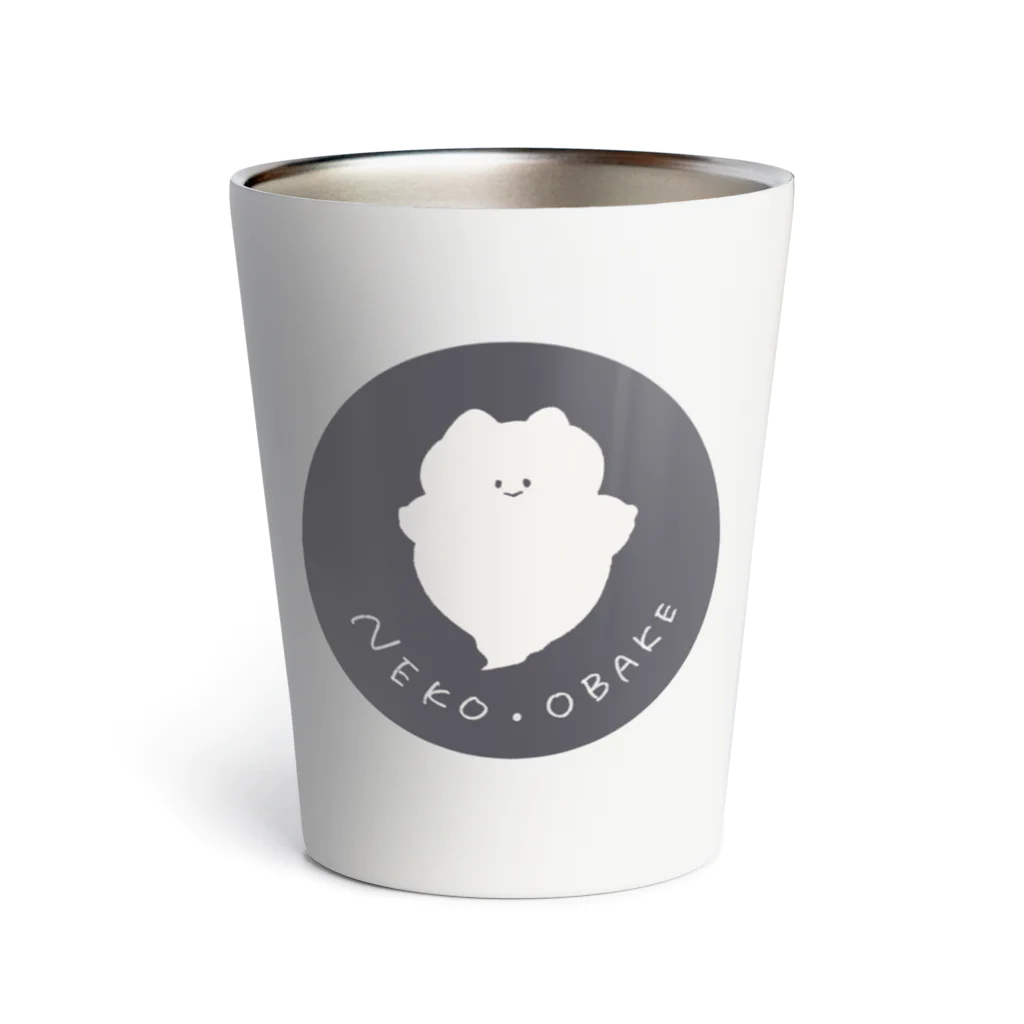 hono*bonoのねこおばけ Thermo Tumbler