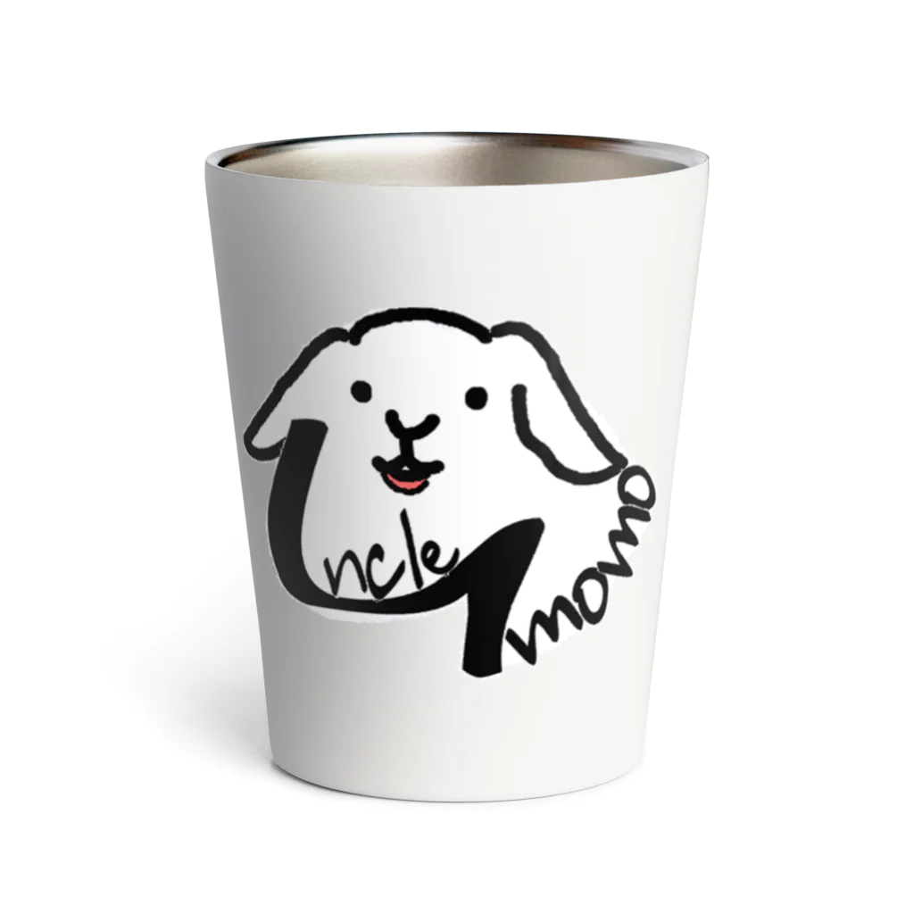 uncle momoの【uncle momo】ロゴ Thermo Tumbler