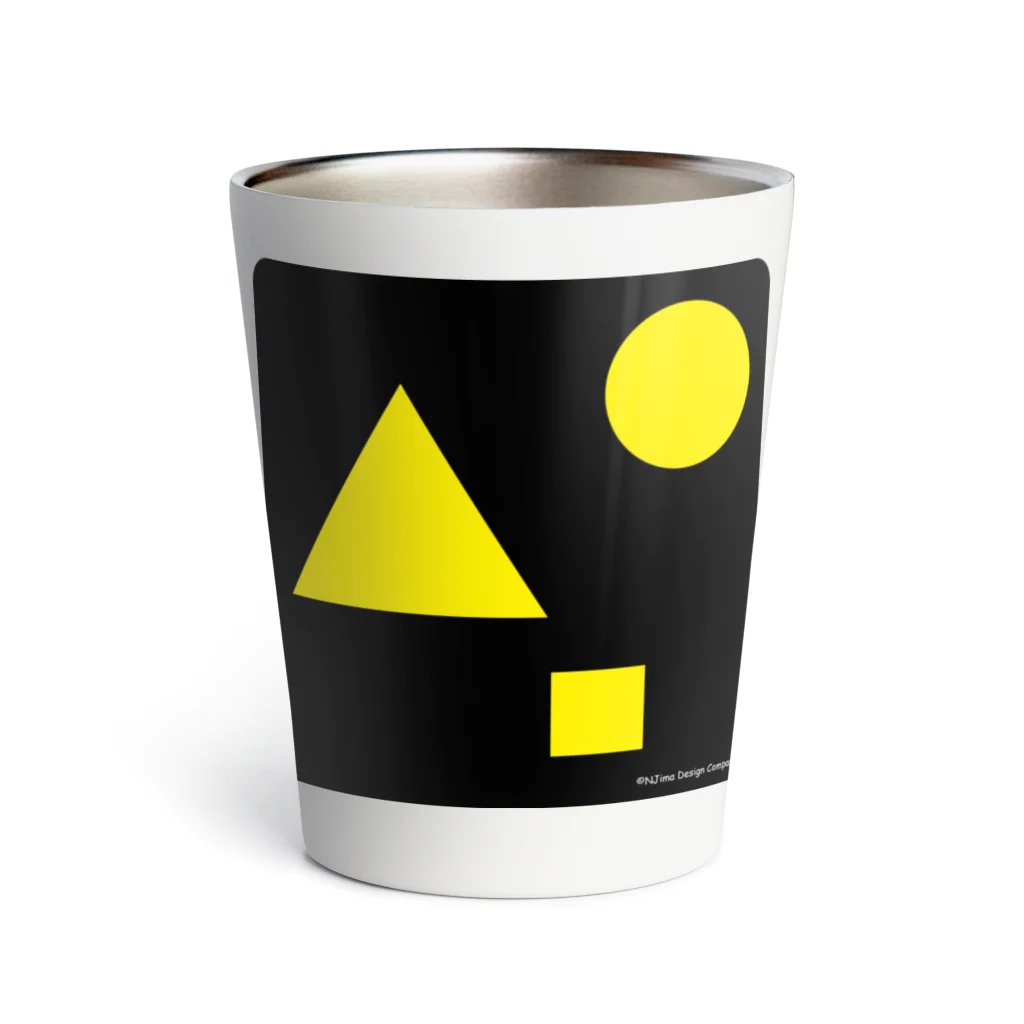 NJima_design_companyのmoon night Thermo Tumbler