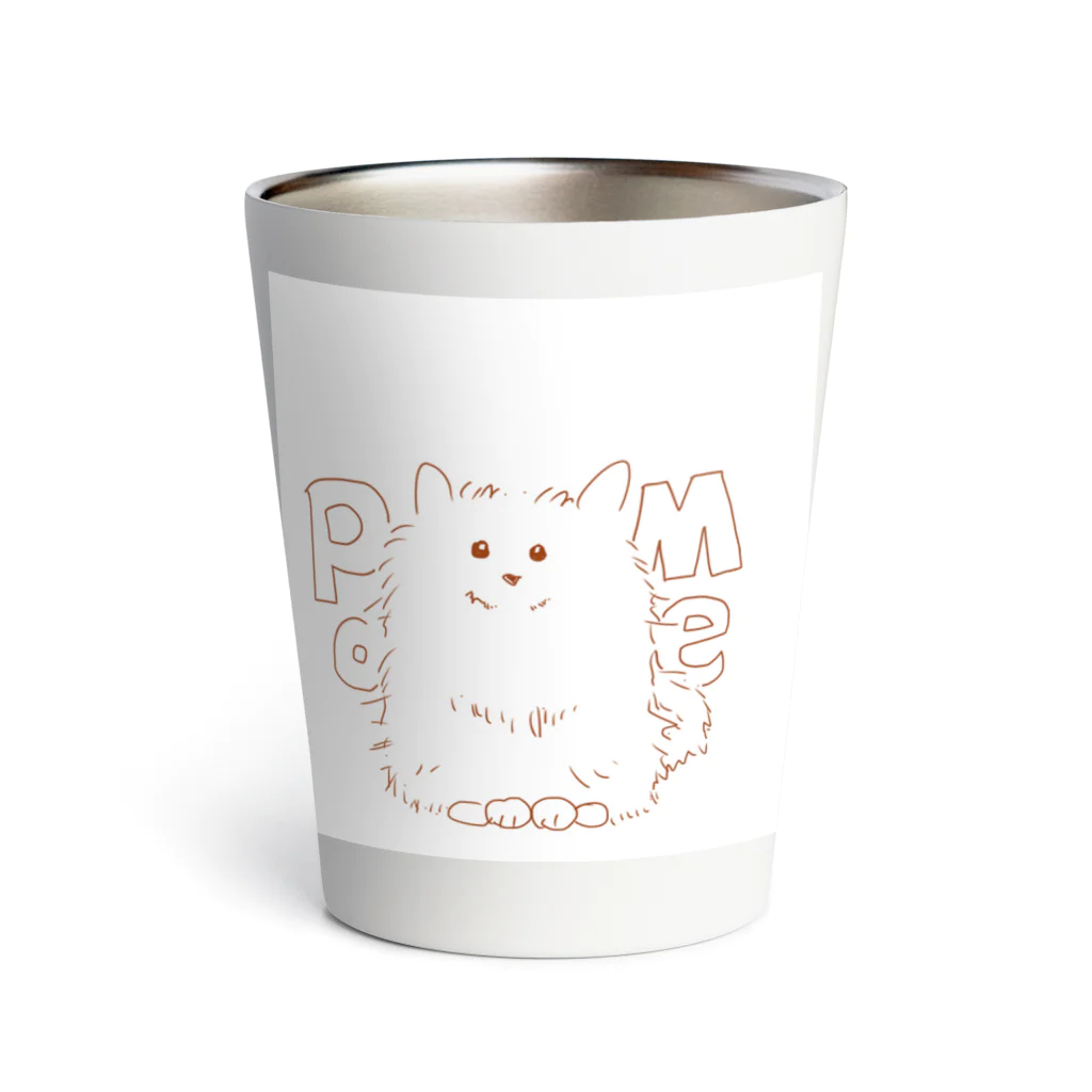 niNjiNのポメ飼いたい Thermo Tumbler