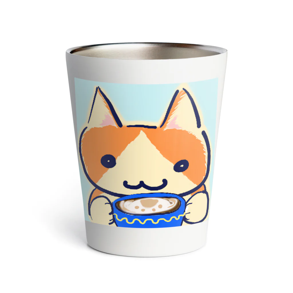 堕落猫のねこちゃんとココア Thermo Tumbler