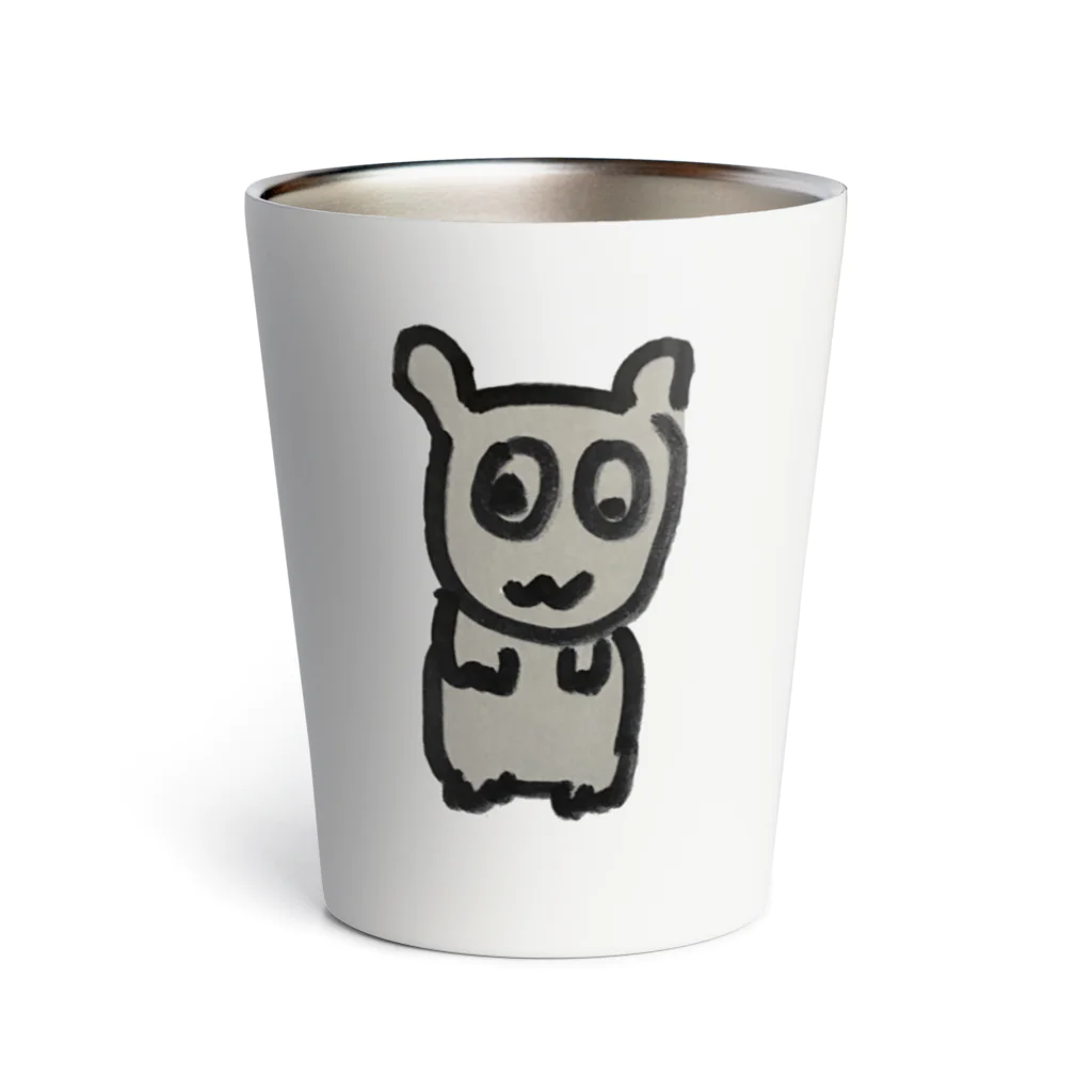 なんだてめえキャット(アニマルズ)のハムスターちゃん Thermo Tumbler