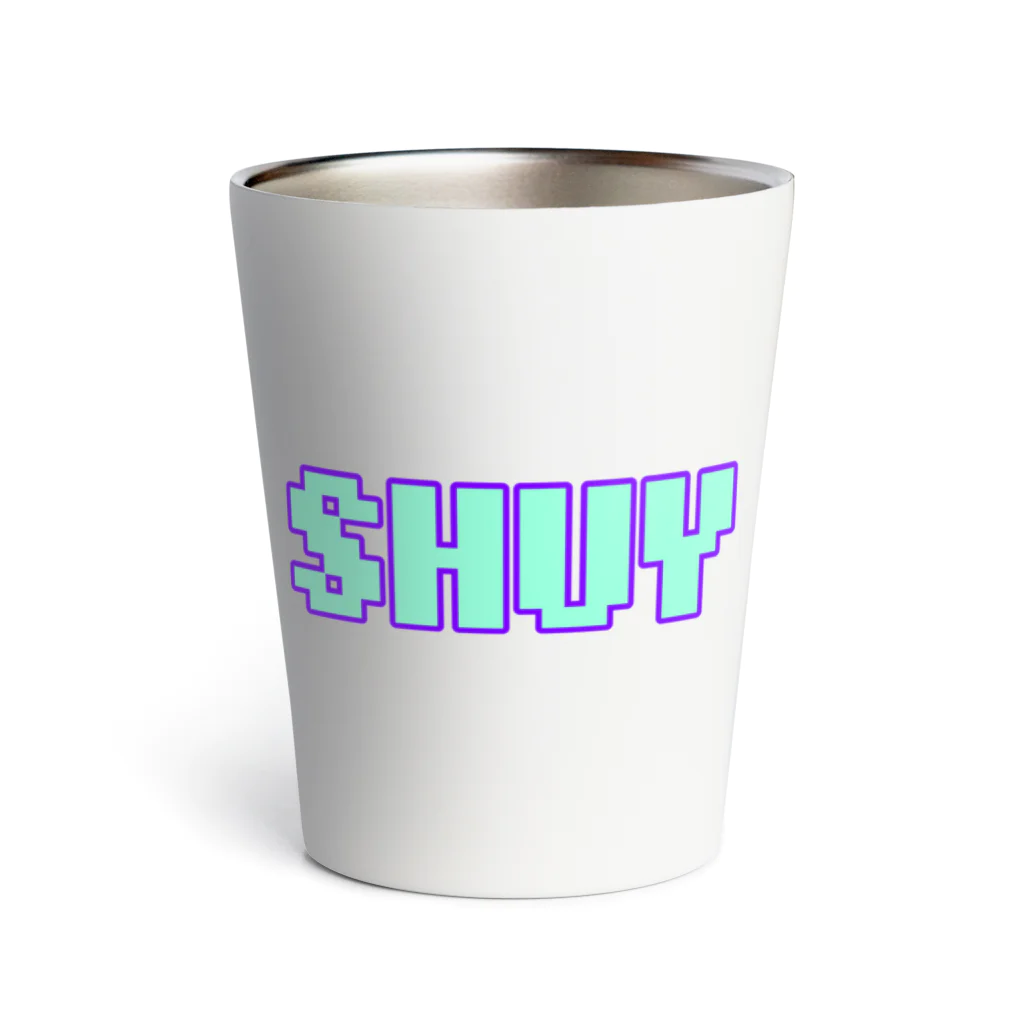 SHUY OfficialのSHUYドットロゴアイテム Thermo Tumbler