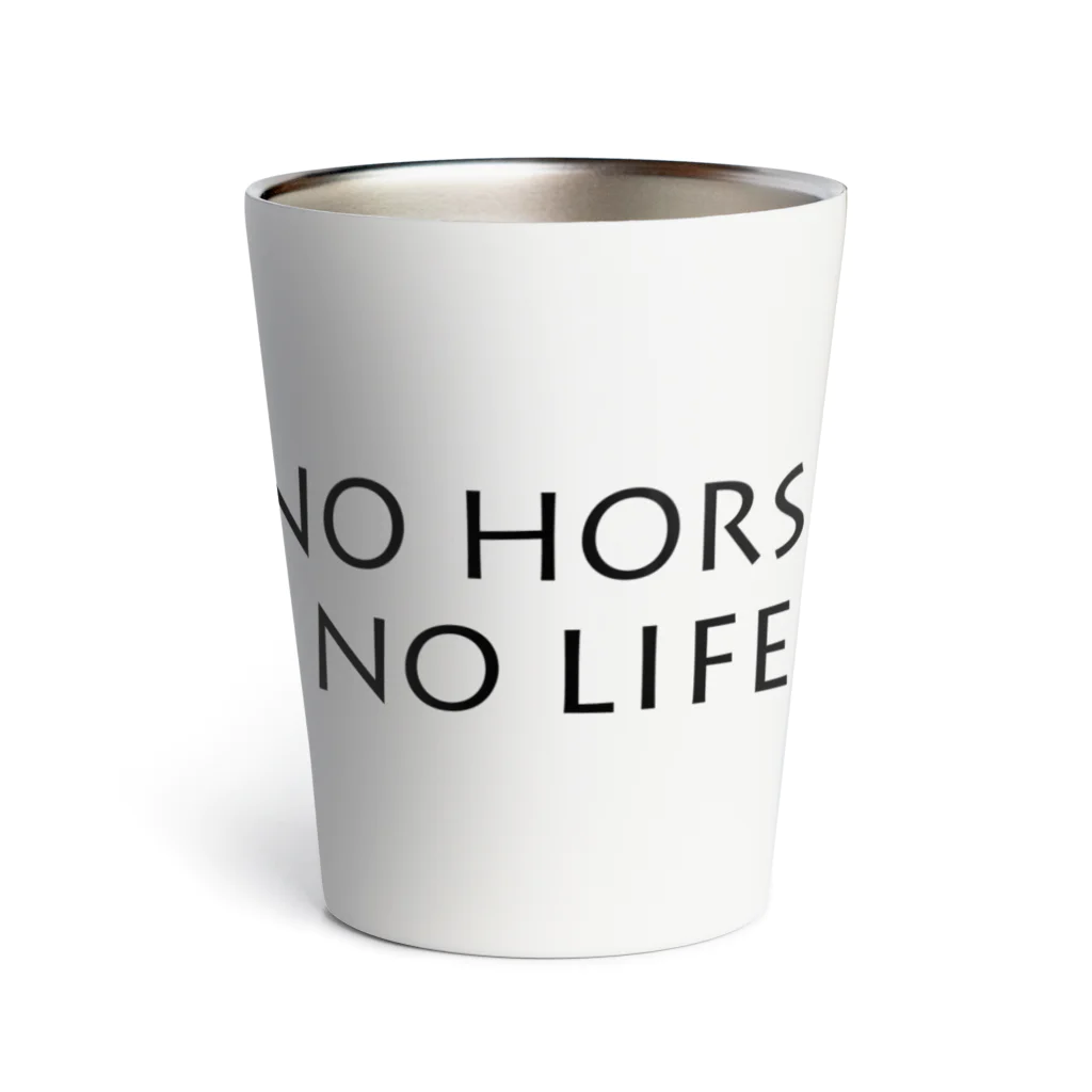 SHOP HAPPY HORSES（馬グッズ）のスピプーロゴ Thermo Tumbler