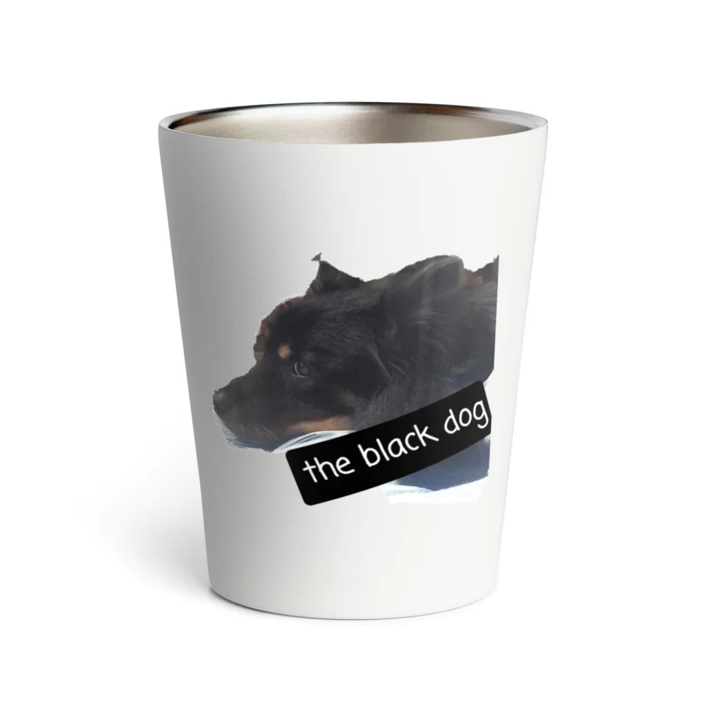 SASARiNS のThe black dog Thermo Tumbler