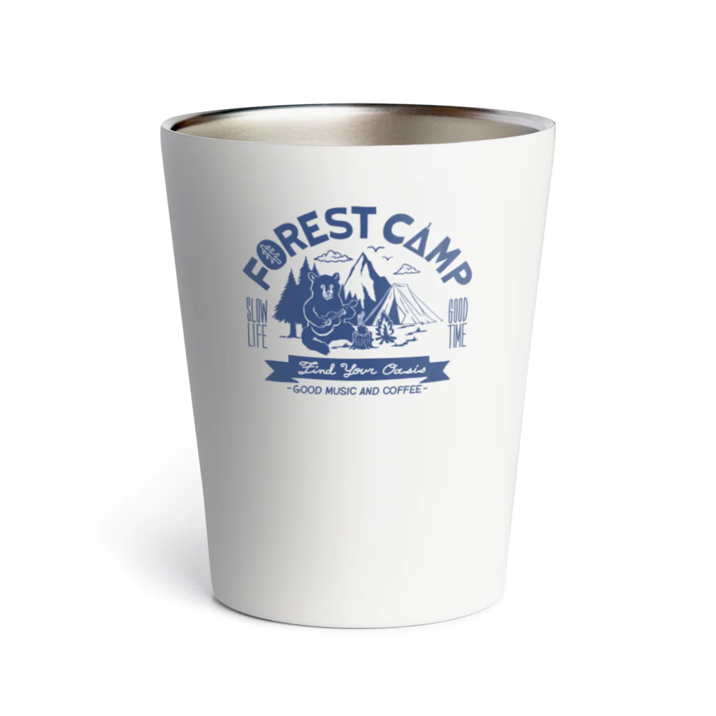 Good Music and Coffee.のFOREST CAMP - BL Thermo Tumbler