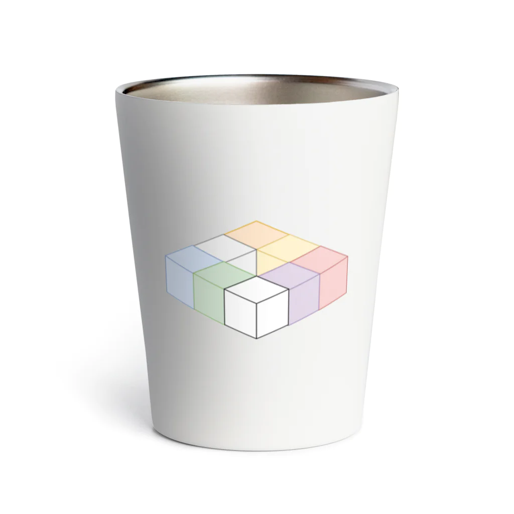 ２万人ニートのcolor cube Thermo Tumbler