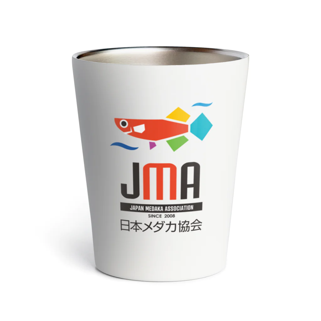 日本メダカ協会公式グッズショップの日本メダカ協会カラーロゴ Thermo Tumbler