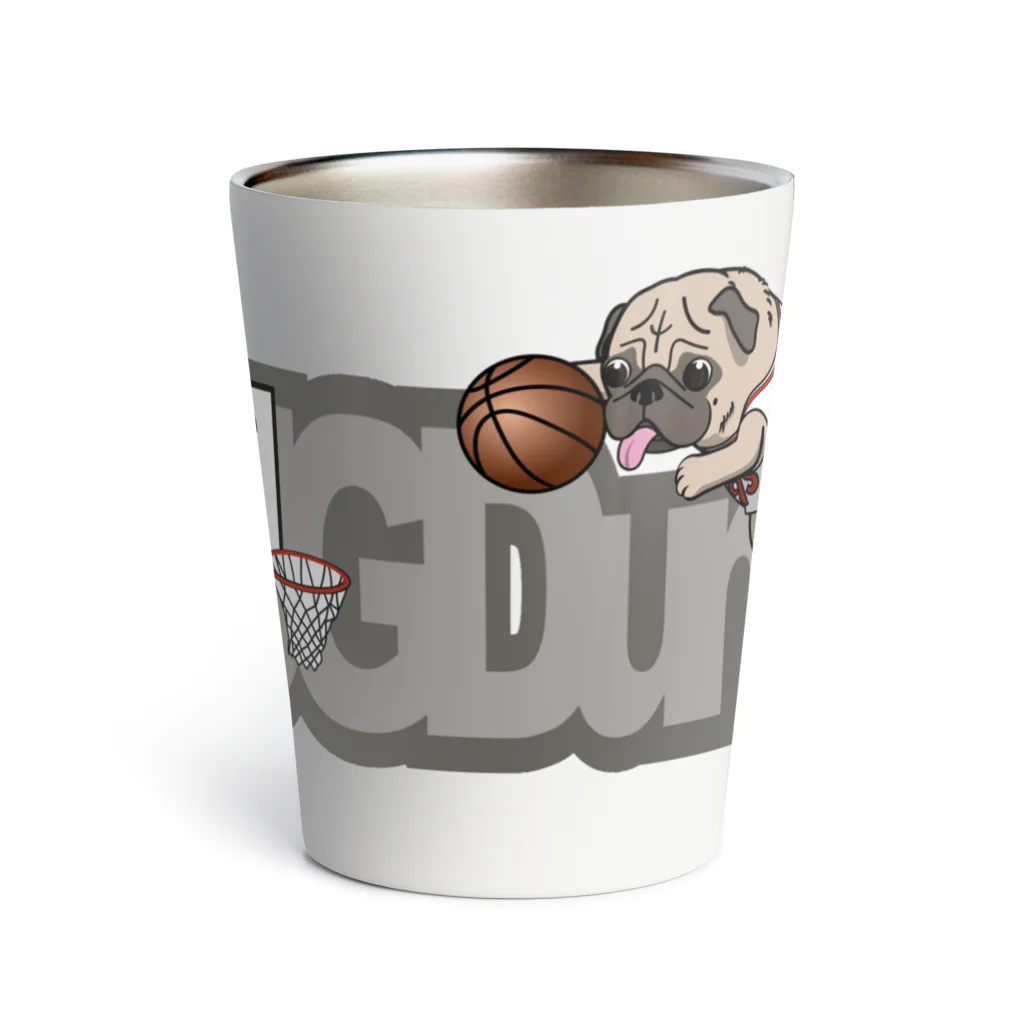 パグ PUG ぱぐ  OHMAI GALLERYのPUG-パグ-ぱぐ　おパグダンク グッズ Thermo Tumbler