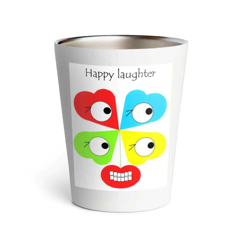 ekubo_designのHappy laughter サーモタンブラー