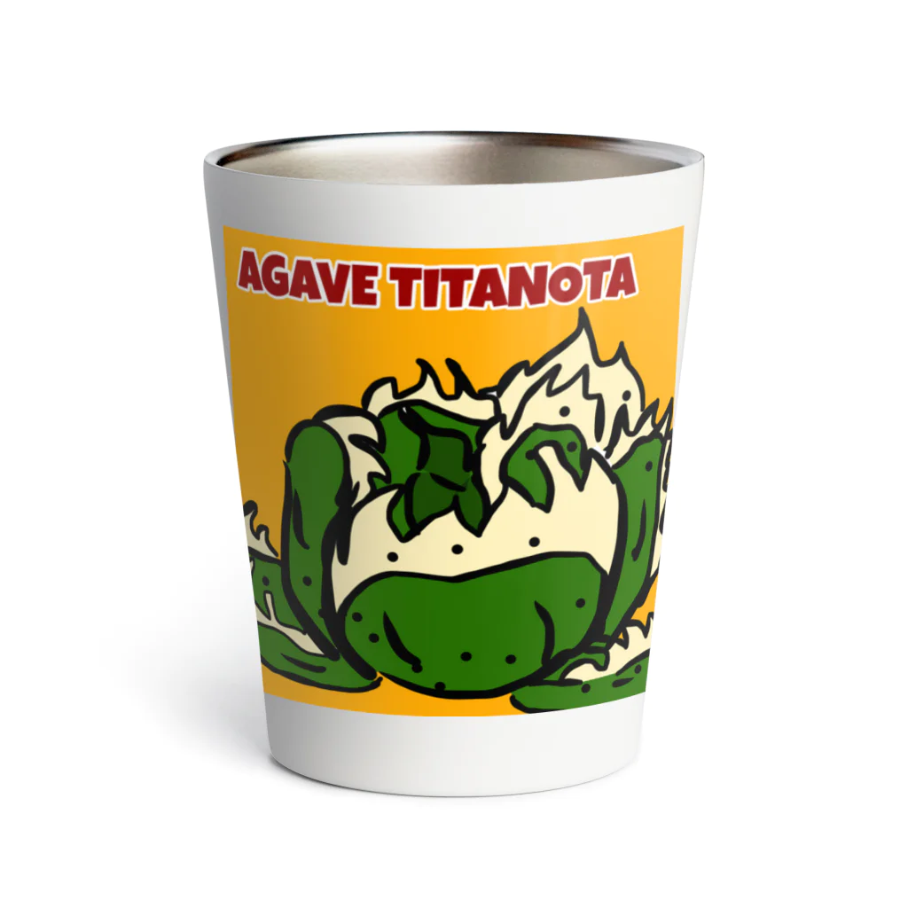 パキポキさんのAGAVETITANOTA Thermo Tumbler