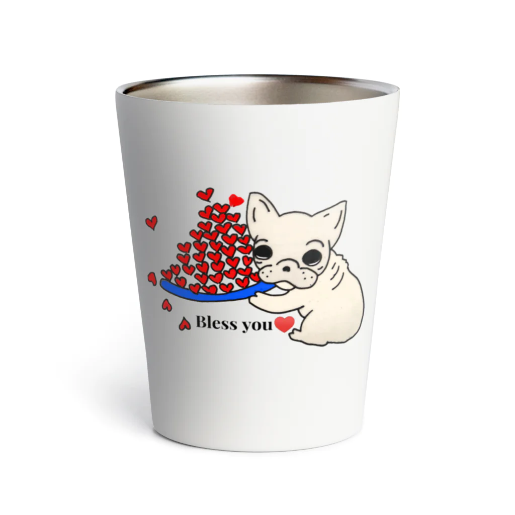 silver no heyaのbless you Thermo Tumbler