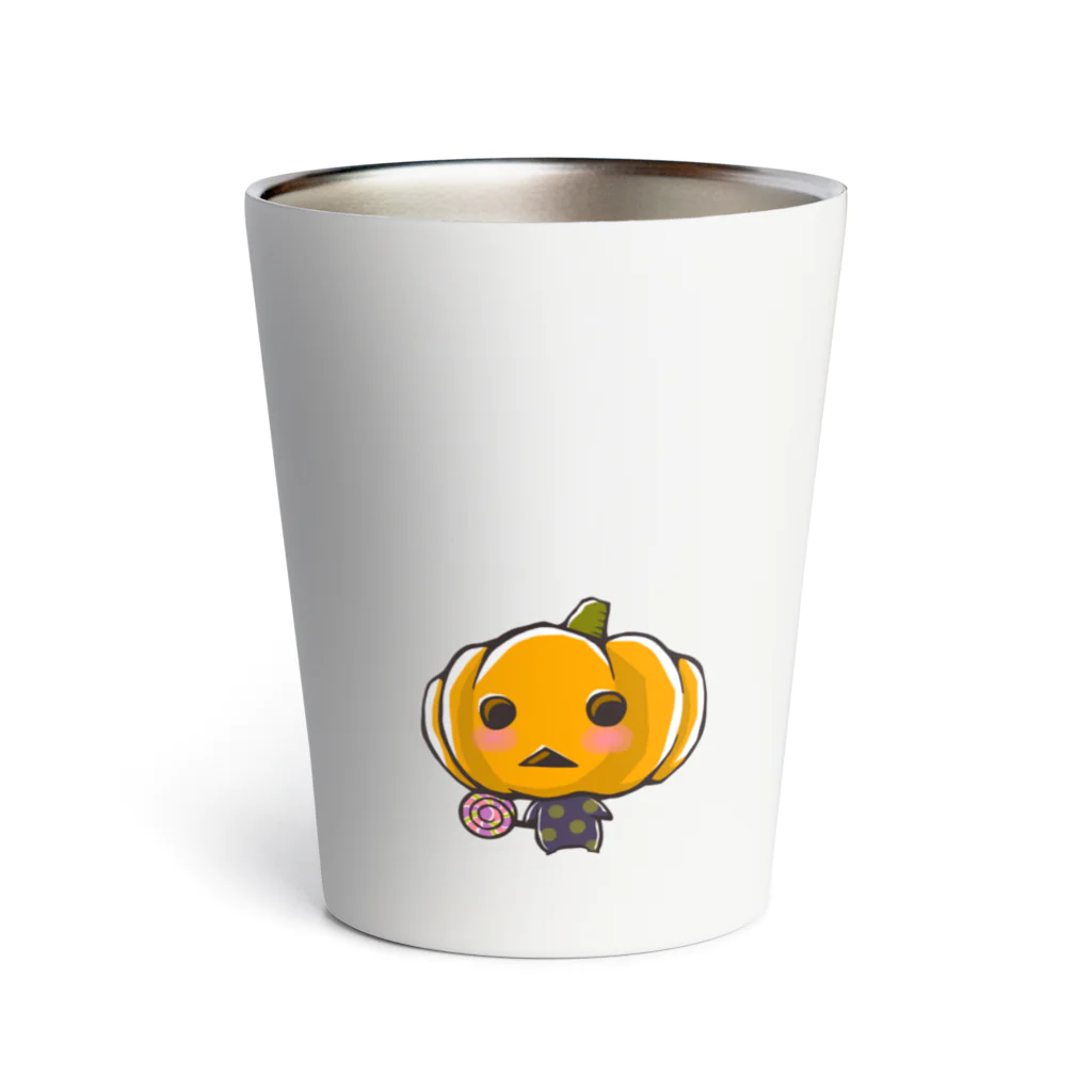 かめふく堂のカボチャン🎃 Thermo Tumbler