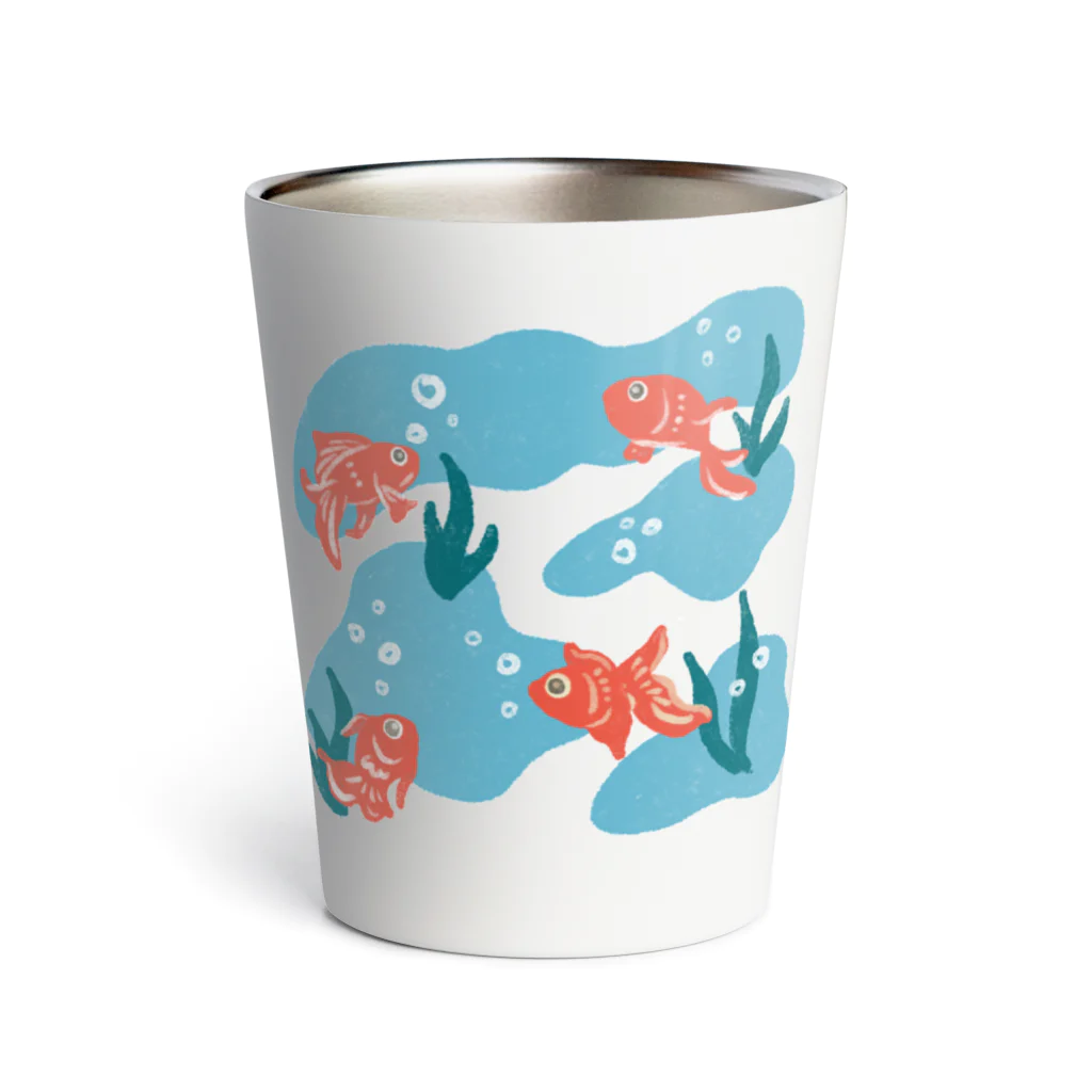 naty's doodlesのGoldenfish Thermo Tumbler