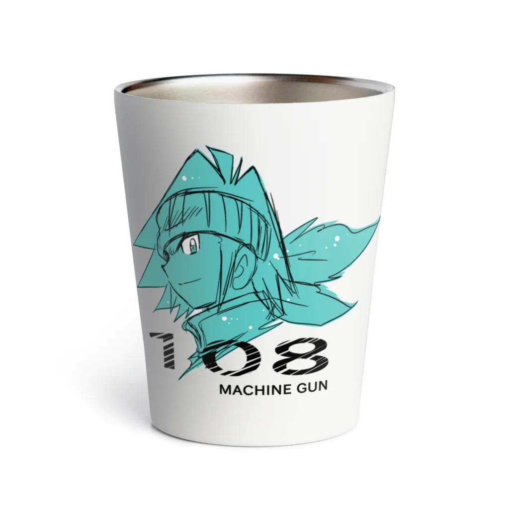 175歳の乙女の108 MACHINE GUN Thermo Tumbler