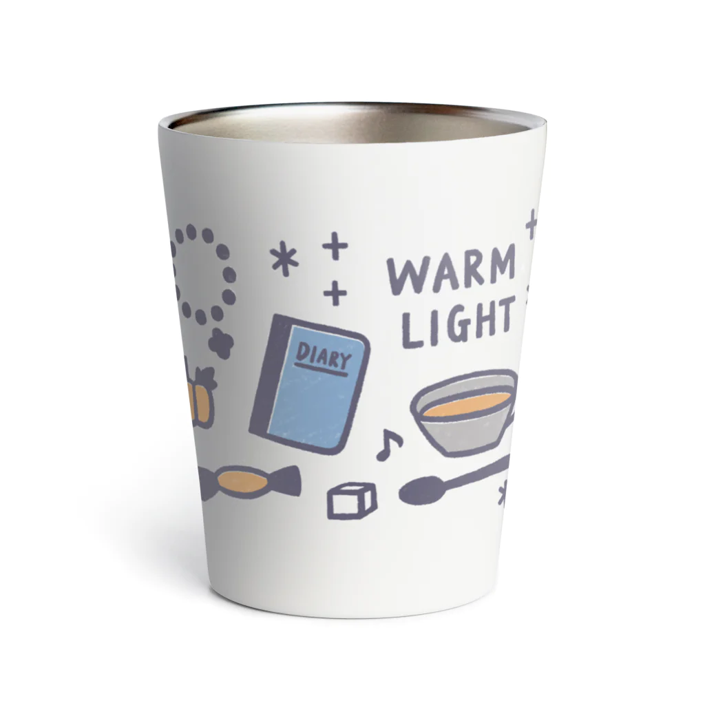 fuwa_fuwaftのwarm light サーモタンブラー