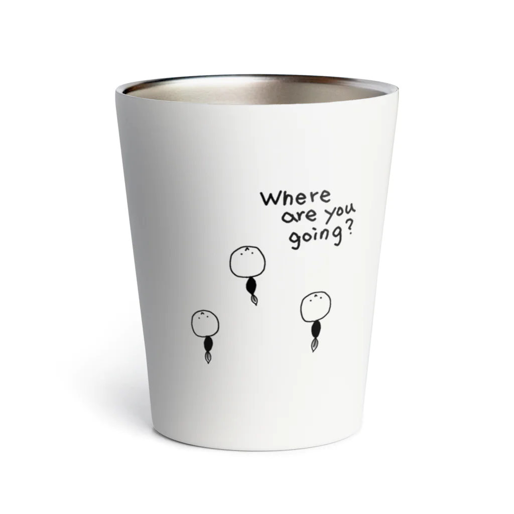 地球産のWhere are you going? Thermo Tumbler