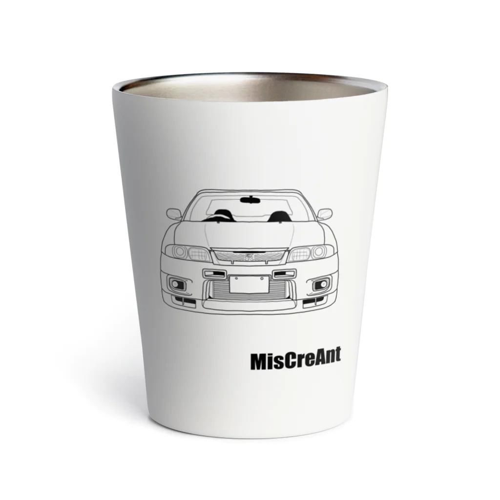 MisCreAntミスクリアントの33 車好き Thermo Tumbler