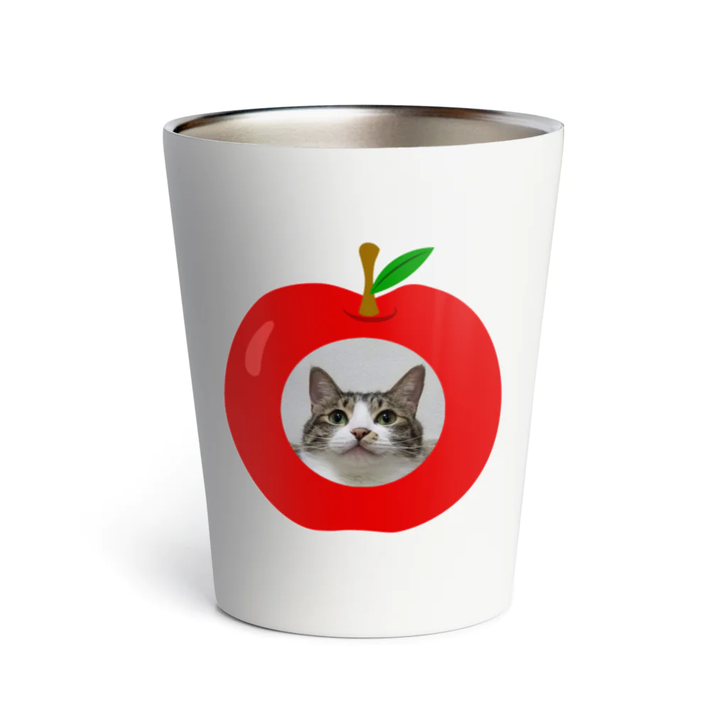 erumaのりんご猫II Thermo Tumbler