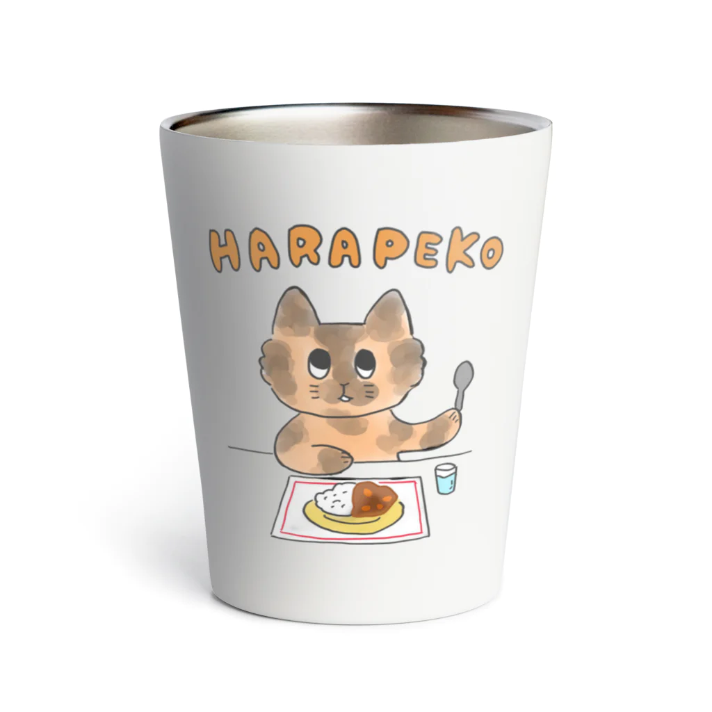 GURINERO STOREのHARAPEKO さびねこちゃん サーモタンブラー