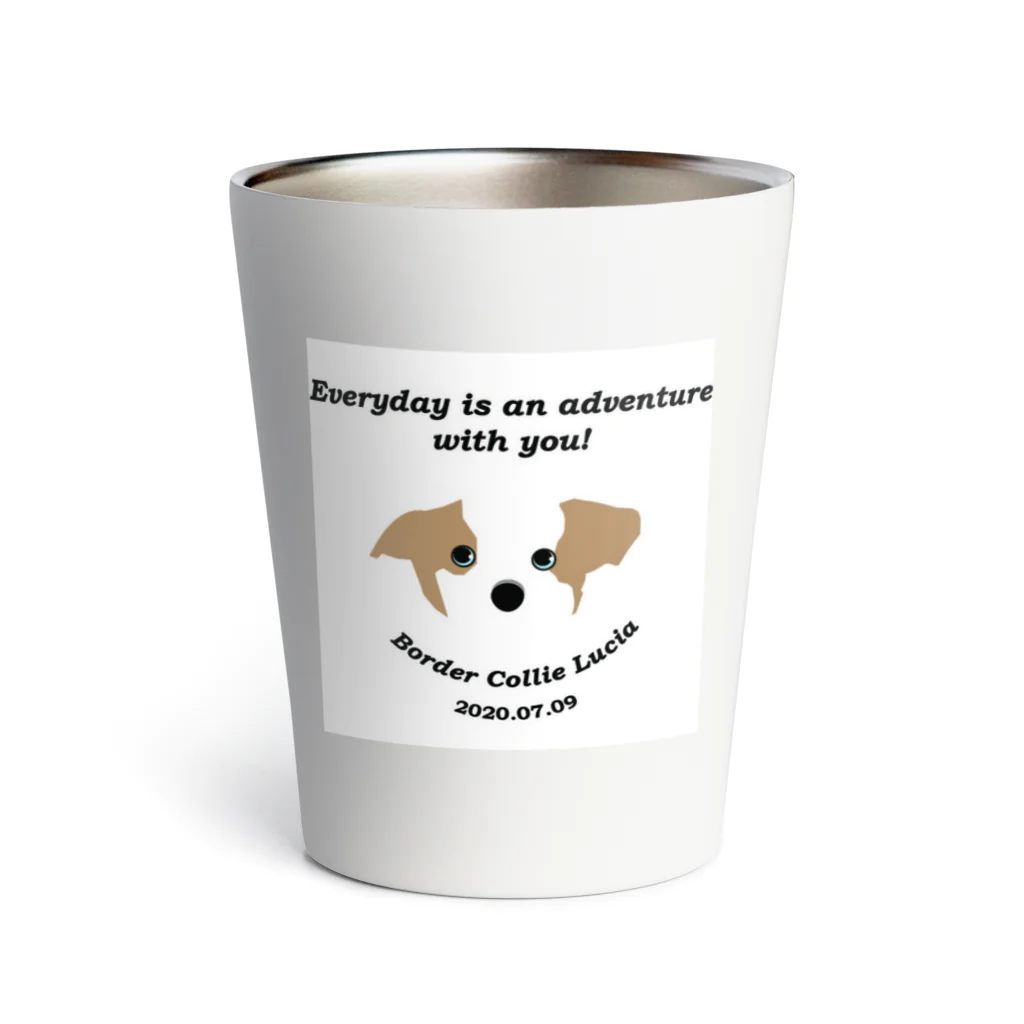 Bordercollie StreetのHappy LUCIA Thermo Tumbler