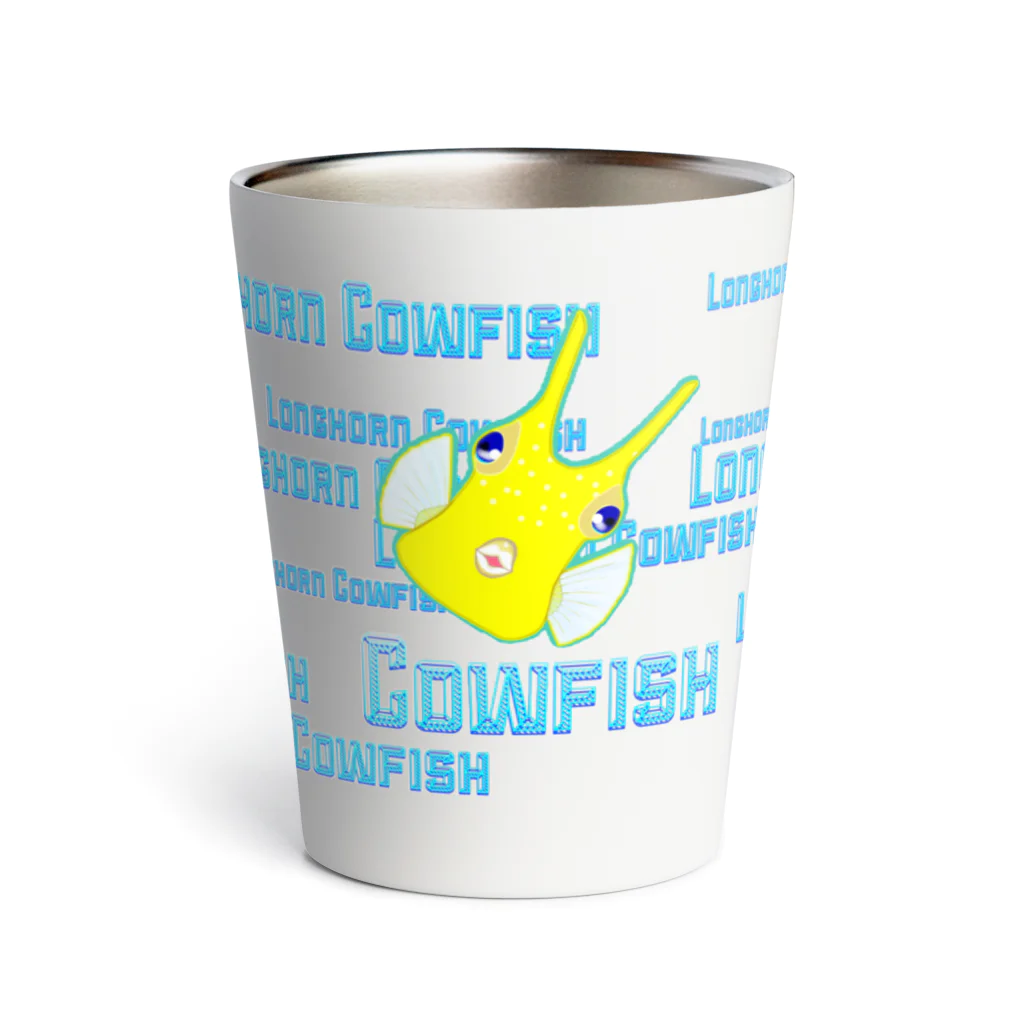 LalaHangeulのLonghorn Cowfish(コンゴウフグ) Thermo Tumbler