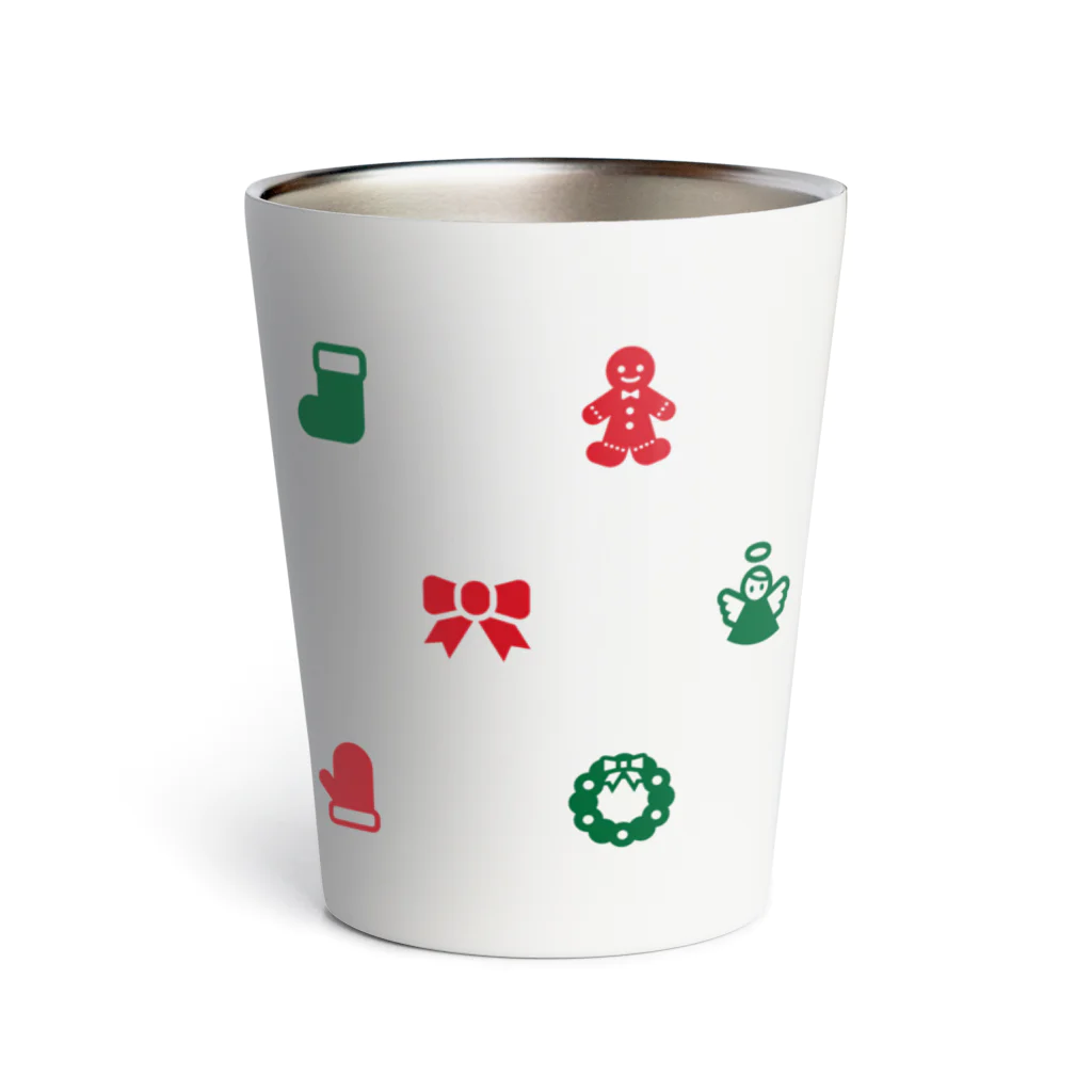 ICON GRAPHICA オフィシャルストアのクリスマスパーティー（カラフル） Thermo Tumbler