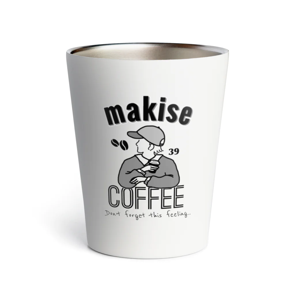 Makise COFFEE.のマキセコーヒー(ラテ美ちゃん) Thermo Tumbler