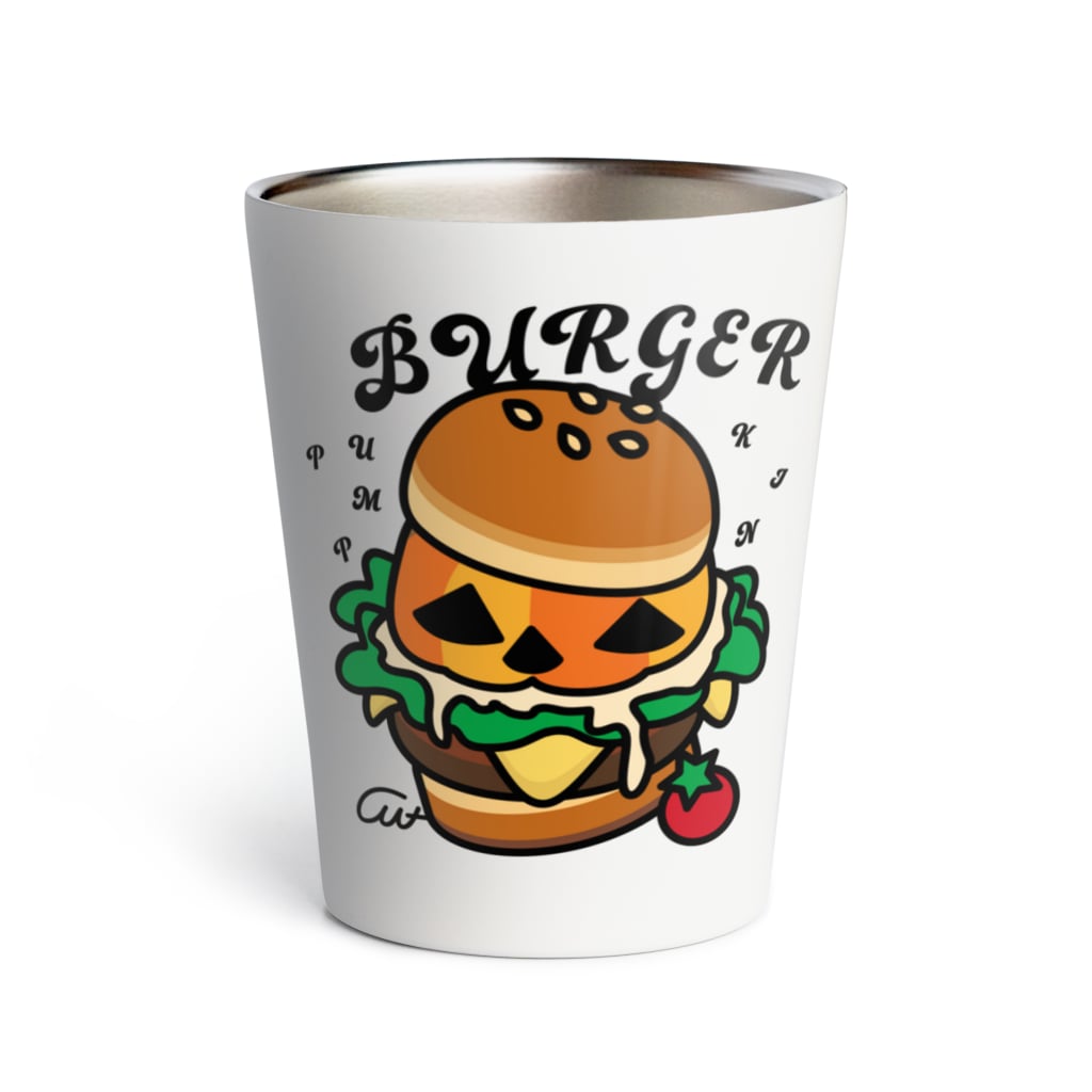 イラスト MONYAAT のバーガー Thermo Tumbler