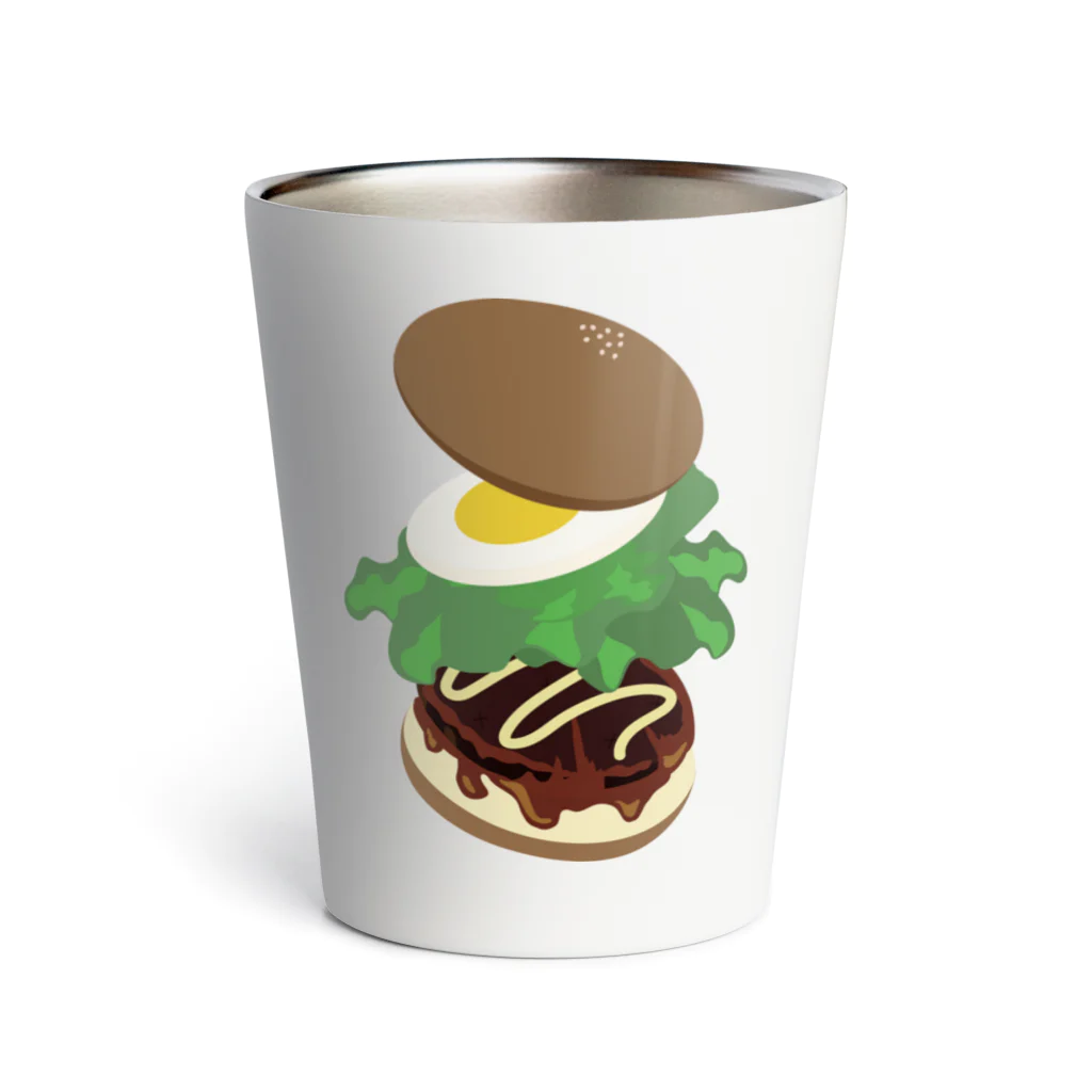 AWESOME HAMBURGERのてりたまバーガー Thermo Tumbler