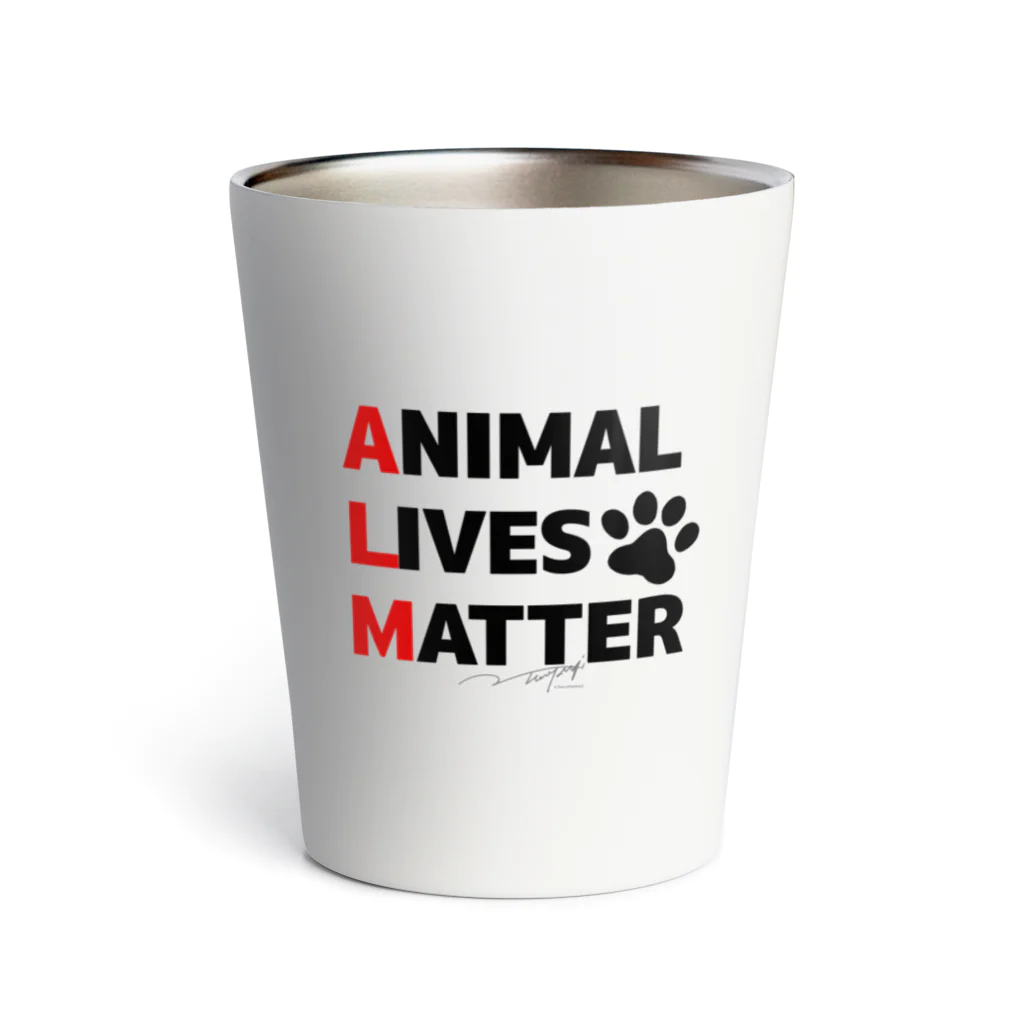 HGA48 動物愛護チャリティーグッズのAnimal Lives Matter サーモタンブラー