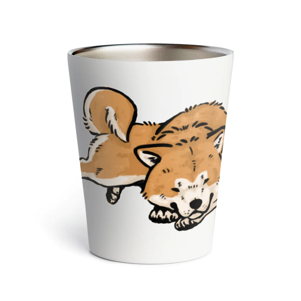 篠山。の秋田犬 Thermo Tumbler