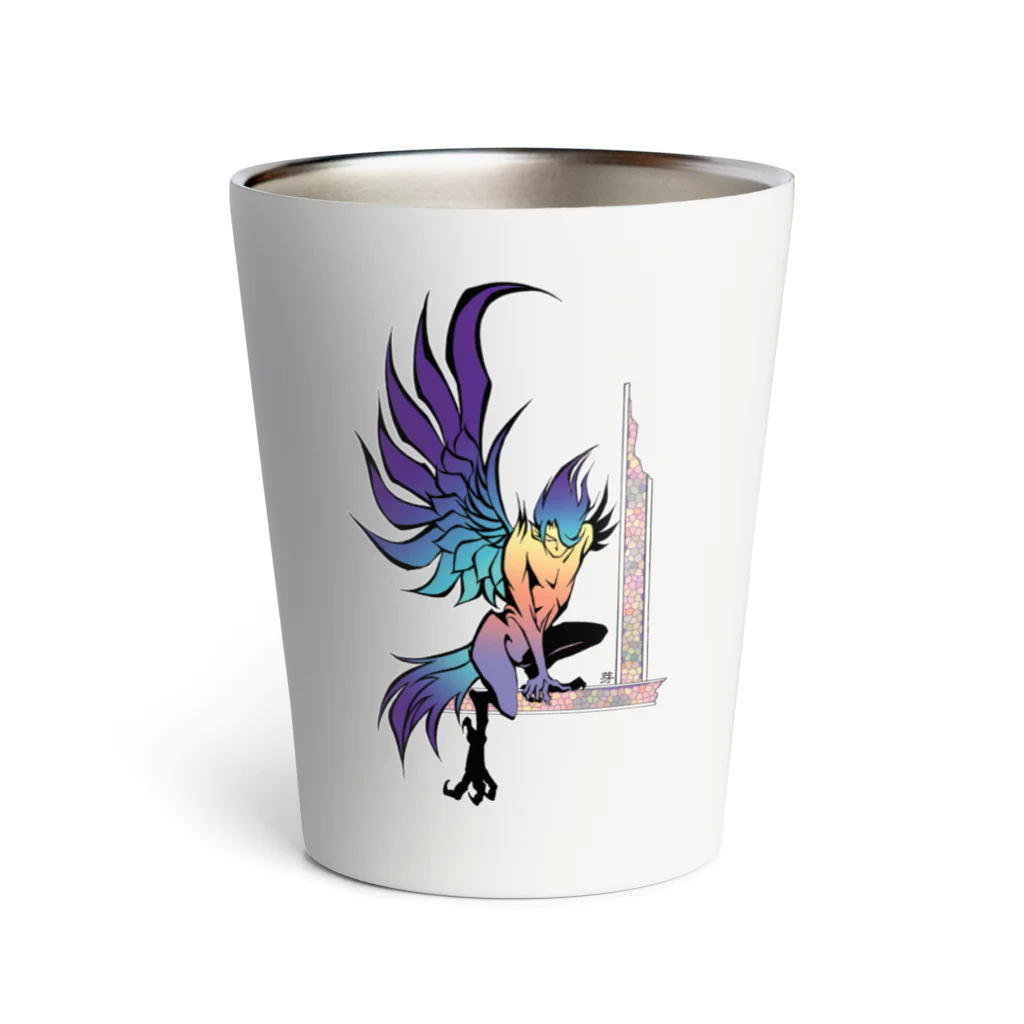 芽GUMONPEのMysterious wing  Thermo Tumbler