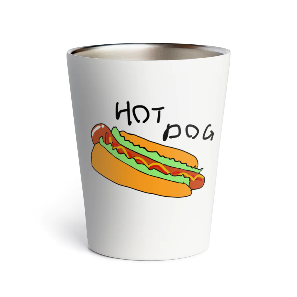 コツコツ文具店のHOT DOG アメリカンシリーズ Thermo Tumbler