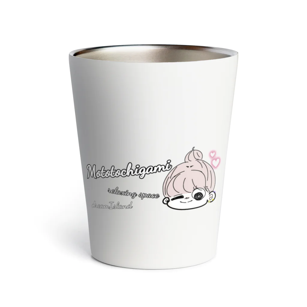 ༊༅͙̥̇ 元土地神しーちゃん♡のしーちゃんキャラクターグッズ Thermo Tumbler