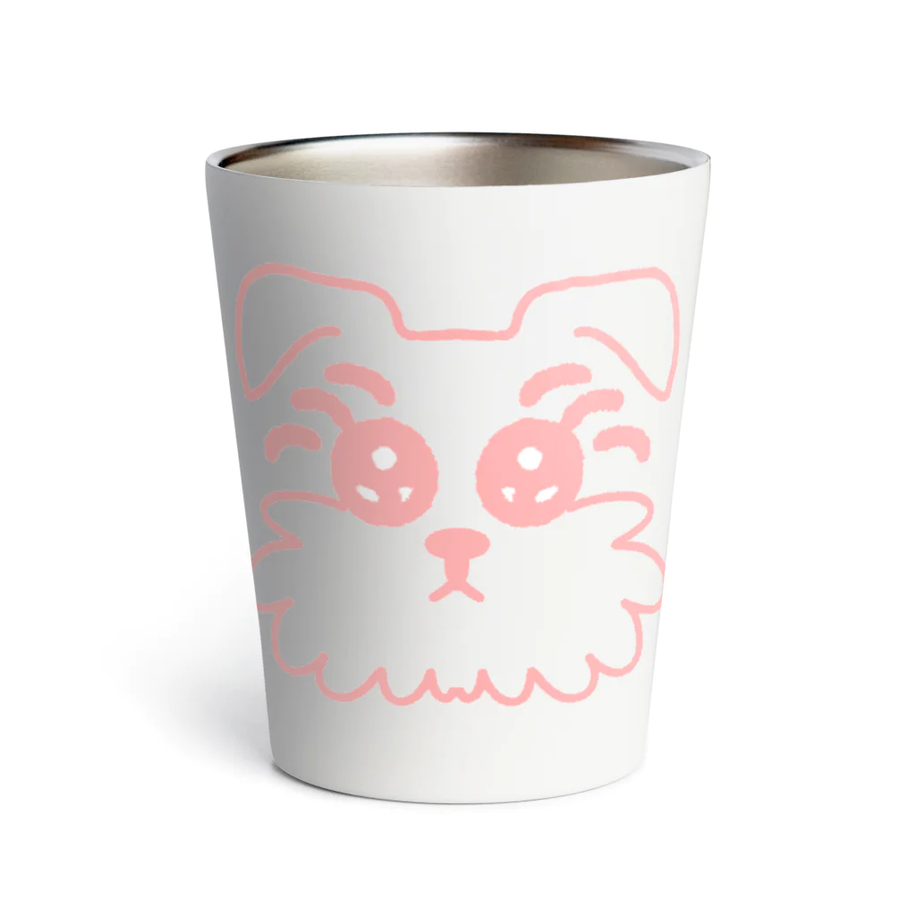 いぬがおちてるのDog’s Eye Thermo Tumbler