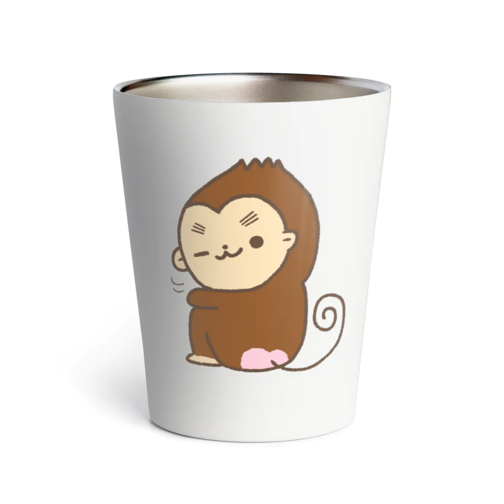 もさんのお調子者ゴン太🐵 Thermo Tumbler