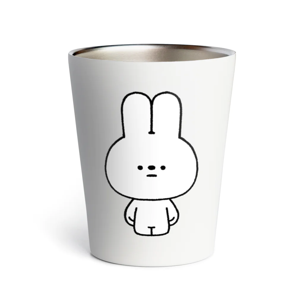 こつｗのおみせの量産うさぎ ノーマル Thermo Tumbler