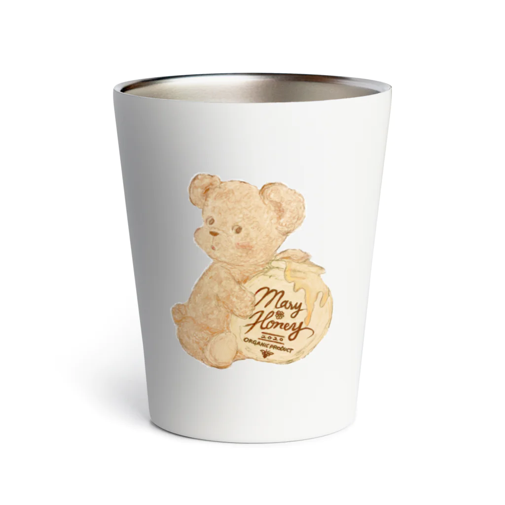 はなえみひまり ❁ maryhoney ❁のくまのヘーゼル Thermo Tumbler