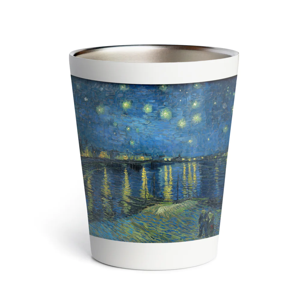 artgalleryのローヌ川の星月夜 Thermo Tumbler